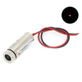 650nm 5mW Red Point / Line / Cross Laser Module Head Glass Lens Focusable Industrial Class