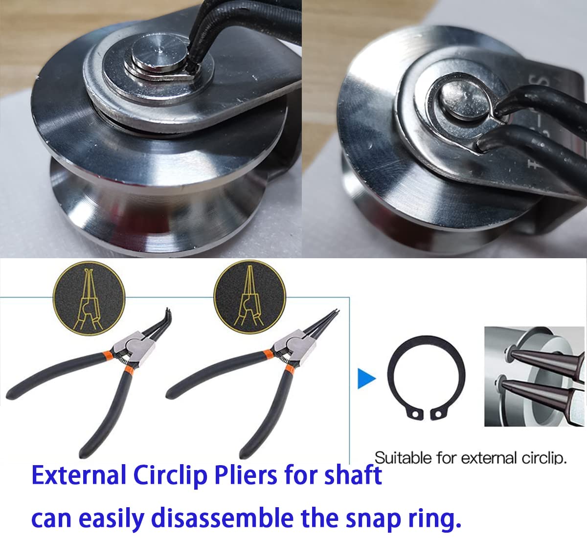 U/V Type Swivel Pulley 304 Stainless Steel Duplex Bearing Super-Silent Detachable Rotation Pulley System Gym Traction Wheel